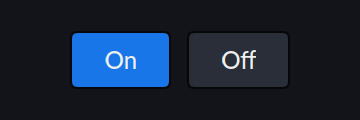 Toggle buttons